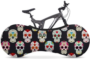 Pokrowiec rowerowy na koła VELOSOCK Skulls