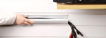 Алюминиевая защитная лента Maclean для кабеля, легко открывается. и закажите, 60х20х750мм