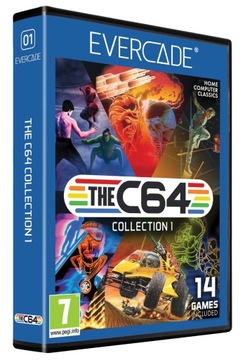 EVERCADE C1 - Zestaw 14 gier C64
