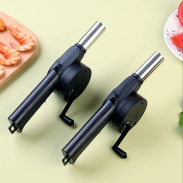 РУЧНАЯ ВОЗДУХОДУВКА ДЛЯ РАЗЖИГАНИЯ КАМИНА, ГРИЛЯ И ОГОНЯ