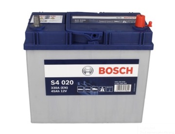 Аккумулятор Bosch 12В 45Ач 330А S4 ОРИГИНАЛ