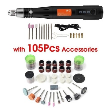 USB Electric Engraving Pen Cordless Mini Carving Pen Drill Rotary tools