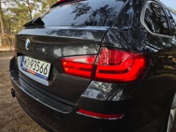 BMW Seria 5 F10-F11 Touring 530d 258KM 2011 BMW Seria 5 X-Drive Jasne Skory Komfort Head Up Panorama Hak Webasto 3.0, zdjęcie 8