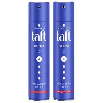 Taft Ultra Lakier do Włosów 2x250ml