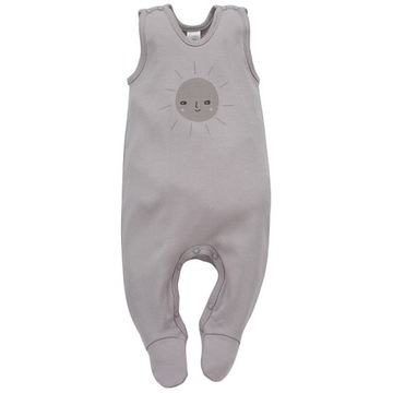 Pinokio Śpiochy Niemowlęce szare Hello r.56