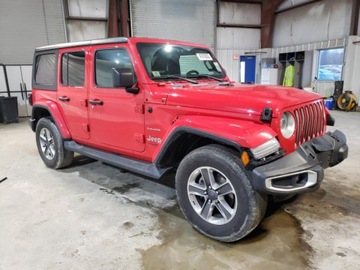 Jeep 2021 Jeep Wrangler 2021r., Unlimited Sahara, od ubezpieczalni 2.0 Benzyna 270KM, zdjęcie 5