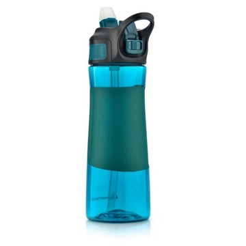 BIDON BUTELKA SPORTOWA 670 ml z ustnikiem i słomką