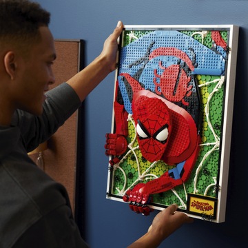 LEGO - ART - УДИВИТЕЛЬНЫЙ ЧЕЛОВЕК-ПАУК - 31209