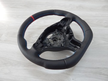 BMW E46 — спортивный руль под дерево — отделка