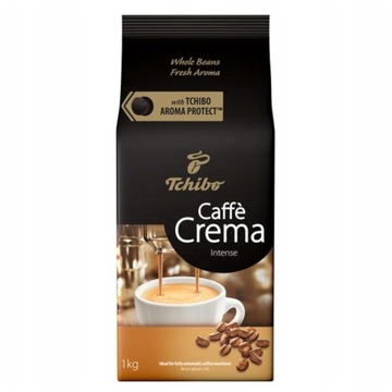 Кофе Tchibo Caffe Crema Intense в зернах 1кг