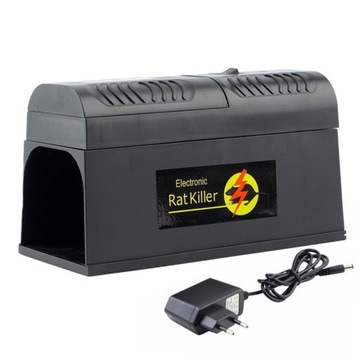 ELEKTRYCZNA PUŁAPKA ŁAPKA NA MYSZY SZCZUR GRYZONIE PUŁAPKA WIELORAZOWA