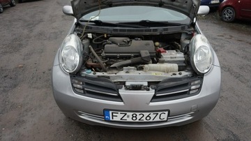 Nissan Micra III Hatchback 5d 1.2 i 16V 65KM 2005 Nissan Micra zarejestrowany, ubezpieczony., zdjęcie 11