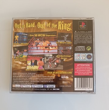 WCW Mayhem PSX PS1 ПОЛНАЯ СТАНЦИЯ ДЛЯ PLAYSTATION 3XA