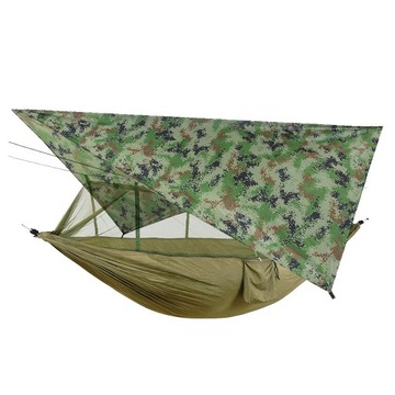 c/ Outdoor Camping Hammock Swing with Mosquito Bug