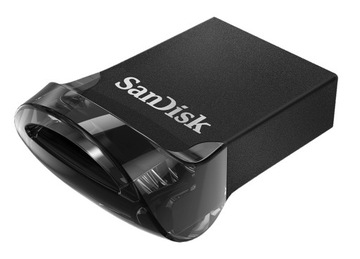 MINI PENDRIVE SANDISK ULTRA FIT 64GB USB 3.1 KRÓTKI NIE WYSTAJĄCY DO RADIA