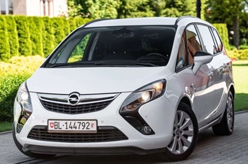 Opel Zafira C Tourer 1.4 Turbo ECOTEC 120KM 2012 Opel Zafira 1.4B 120Ps Klimatyzacja Parktronik Alu16 Polskory 7 foteli ZAD, zdjęcie 3