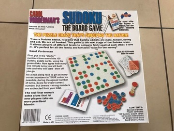 Gra planszowa Sudoku