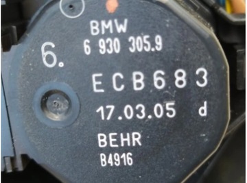 ОБОГРЕВАТЕЛЬ BMW 5 E60 E61 2.5 3.0D