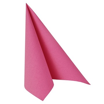 Serwetki Flizelinowe rózowe / fuksja Premium 40x40 - 50szt