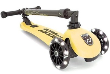Scoot and Ride Set Lemon Highwaykick 3 + светодиодный шлем S-M 3L +