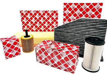 FEBI SADA FILTRŮ SKODA OCTAVIA II SUPERB 1.9 2.0 TDI YETI