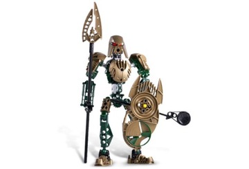 Klocki LEGO BIONICLE 8762 Toa Hagah Iruini używane Robot Zestaw Kompletny