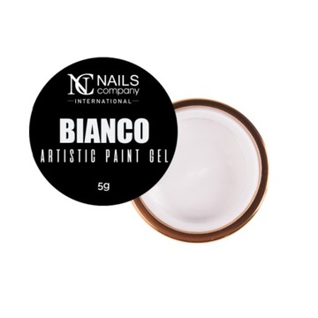Nails Company żel do zdobień 3D biały BINACO 5g