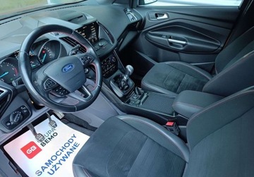 Ford Kuga II SUV Facelifting 1.5 TDCi 120KM 2017 Ford Kuga 1.5 TDCI 120KM St-Line SalonPL SerwisASO Iwl. Gwarancja Vat-Marza, zdjęcie 9