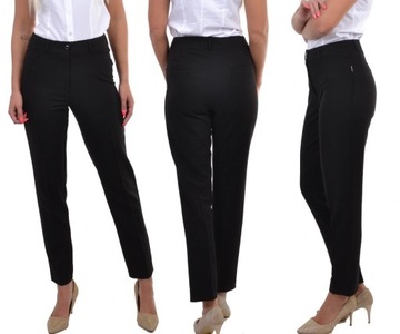 КЛАССИЧЕСКИЕ БРЮКИ ДЛЯ ПОХУДЕНИЯ, ЧЕРНЫЕ, размер 50