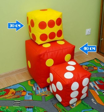 КУБИКИ PUFA С БЛОКАМИ ДЛЯ ИГРЫ 50 SEAT CUBUE