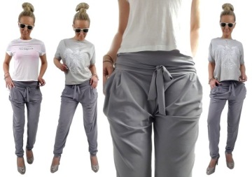 SPODNIE HAREMKI CYGARETKI BRYCZESY ALLADYNKI BAGGY