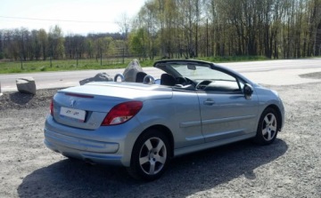Peugeot 207 CC 1.6 VTi 120KM 2010 Peugeot 207 CC 1.6 120KM Kabriolet Zarejestrowany Klima Grzane fotele 1.6, zdjęcie 12
