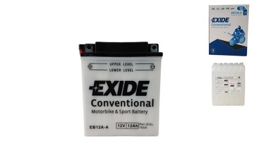 Аккумулятор Exide EB12AL-A2 12Ач 165А ВОЗМОЖНА ДОСТАВКА УСТАНОВКА
