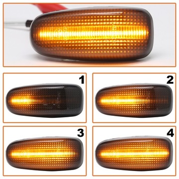 ДИНАМИЧЕСКИЕ СВЕТОДИОДНЫЕ ПОВОРОТЫ для MERCEDES SPRINTER