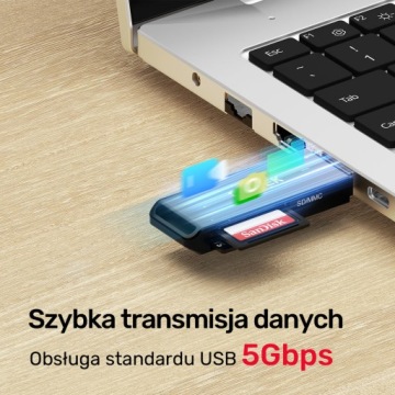 Устройство чтения карт памяти Unitek черного цвета USB 3.0 — SD и microSD, SDHC
