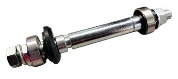 ОСЬ КОЛЕСА ПЕРЕДНЯЯ + ЗАДНЯЯ ВТУЛКА ПОДШИПНИКА ROMET OGAR MOSQUITO