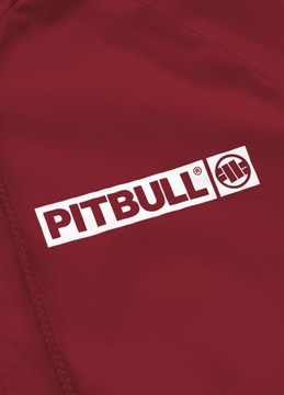 Kurtka wiosenna Pit Bull Athletic Logo burgundy XL