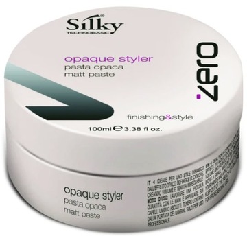SILKY ZERO Pasta do włosów MATUJĄCA 100 ml