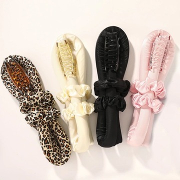 ПОВЯЗКА ВАЛИЧКА ДЛЯ ЗАВИВКИ ВОЛОС НА ЛАСТИКЕ