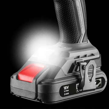 ГРАФИТОВЫЙ БЕСЩЕТОЧНЫЙ УДАРНЫЙ КЛЮЧ 58G028 + 2Ah