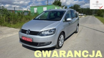 Volkswagen Sharan II Van Facelifting 2.0 TDI SCR 150KM 2016 Volkswagen Sharan Highline Duża Navi ledy