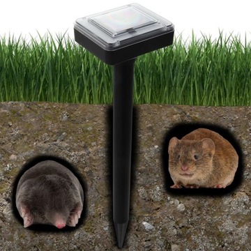 БОЛЬШОЙ СОЛНЕЧНЫЙ ОТПУСКАТЕЛЬ КРОТОВ, ПОЛЕВОК, ГРЫЗУНОВ, УЛЬТРАЗВУКОВОЙ САД