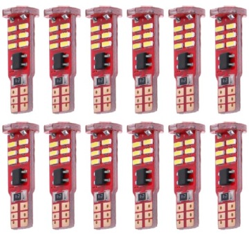 Светодиодная лампа T10 W5W W3W CAN-BUS СТАБИЛИЗАТОР 6500K 15x SMD DIODA 12V CANBUS