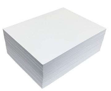 PCW SPIENIONE PCV 4mm biała 50x50 reklamy tabliczki na fronty mebli półki