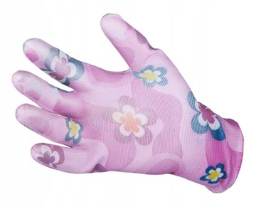 ПЕРЧАТКИ РАБОЧИЕ ЖЕНСКИЕ САДОВЫЕ ПЕРЧАТКИ С ПОКРЫТИЕМ ЦВЕТЫ ЦВЕТЫ 8 М