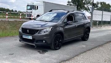 Peugeot 2008 I SUV Facelifting 1.2 PureTech 130KM 2018 Peugeot 2008 RATY 1.2 BENZ 130KM GT-LINE Kamera Navi Tablet Panorama Serwi, zdjęcie 1