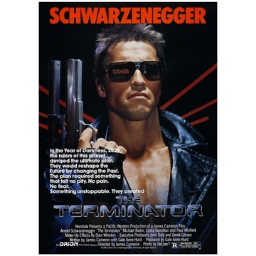 Plakat Terminator Elektroniczny Morderca