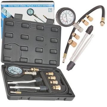 GEKO МАНОМЕТР УРОВНЯ СЖАТИЯ БЕНЗИН 0-20 БАР НАБОР ИЗ 10 ШТ. 02502