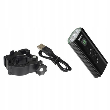 ПЕРЕДНЯЯ ЛАМПА ДЛЯ ВЕЛОСИПЕДА СВЕТОДИОДНАЯ ПЕРЕДНЯЯ ФАРА POWERBANK ЛАМПА USB C VAYOX