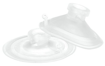 PRZYSSAWKI PRZYSSAWKA GUMOWE SILIKONOWE 4CM 100SZT